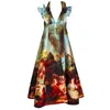 Maxjenny Women's Green Garden Royal Vest Dress – Sculptural Collar In Green