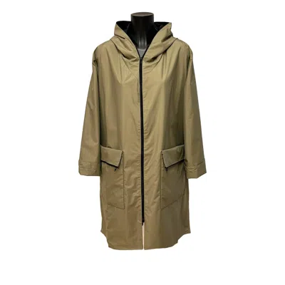 Maxjenny Women's Neutrals / Brown Rain Jacket Beige