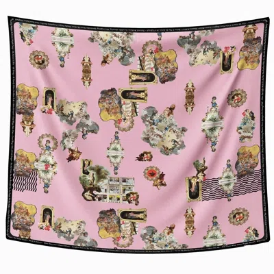 Maxjenny Women's Scarf - Sicily Powder Pink