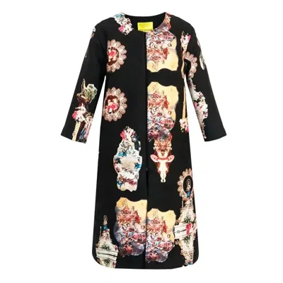 Maxjenny Women's Tailored Coat - Sicily Black