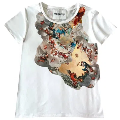 Maxjenny Women's T-shirt - Sicily In White