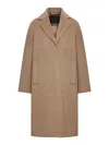 Maxmara Atelier Ardenne Cashmere Coat In Brown