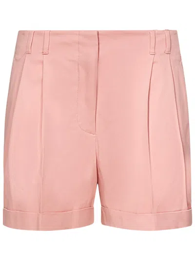Maxmara Studio Bergen Shorts In Pink