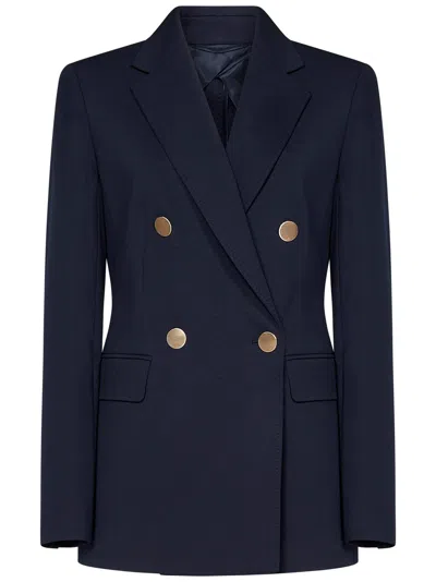 Maxmara Studio Blazer In Blue