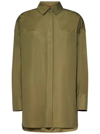 Maxmara Studio Shirt In Green