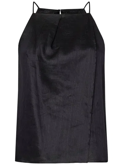Maxmara Studio Top In Black