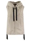 Maxmara The Cube Max Mara The Cube Greengo Sleeveless In Drip Proof Technical Fabric