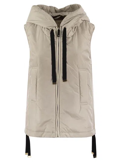 Maxmara The Cube Max Mara The Cube Greengo Sleeveless In Drip Proof Technical Fabric