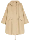 Maxmara Weekend Cotton Gabardine Cape Sand