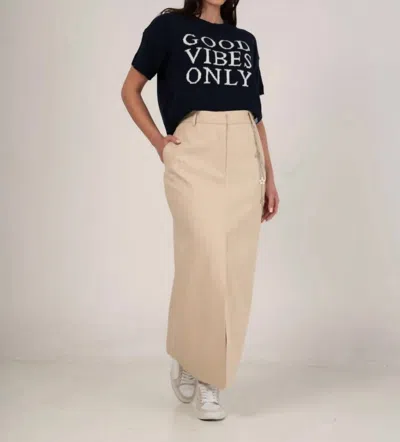 Maxmila Beige Stara Skirt
