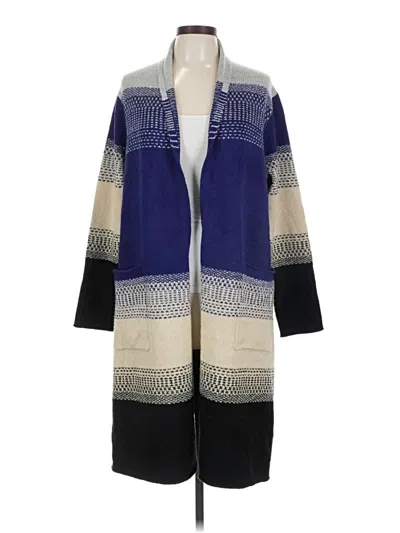 Pre-owned Maxsport Cardigan Sweater In Blue