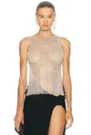 May Mashiah Alice Top In White