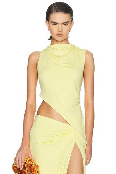 May Mashiah For Fwrd Layla Top In Buttercup