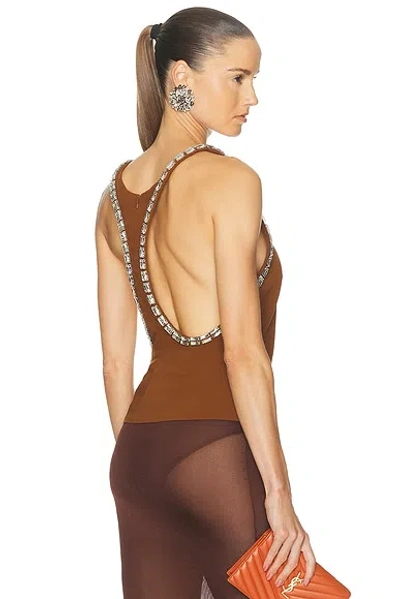May Mashiah Sidney Top In Brown