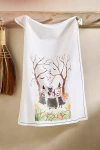 May We Fly Witchy Critters Cotton Dish Towel In Multi