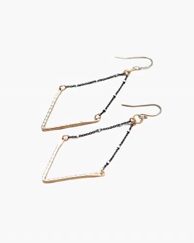 Maya Bauman Women's V Medium Earrings In Mix Metal In Multi