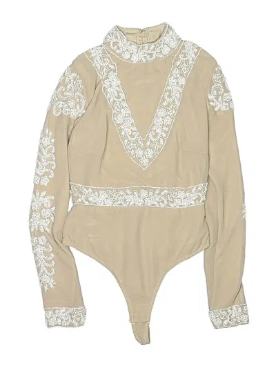 Pre-owned Maya Bodysuit In White