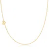 Maya Brenner Women's 14k Gold Asymmetrical Charm Necklace - Yellow Gold - Om In Gold