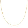 Maya Brenner Women's 14k Gold Asymmetrical Charm Necklace - Yellow Gold - Star