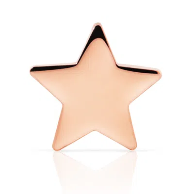Maya Brenner Women's 14k Rose Gold Charm Stud - Star
