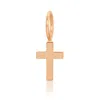 Maya Brenner Women's Charm Pendant - Cross Rose Gold