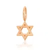 Maya Brenner Women's Charm Pendant - Star Of David Rose Gold
