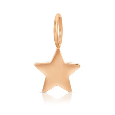 Maya Brenner Women's Charm Pendant - Star Rose Gold