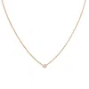 Maya Brenner Women's Diamond Layering Necklace - Rose Gold - 16" In Gold