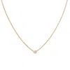 Maya Brenner Women's Diamond Layering Necklace - Rose Gold - 16" In Gold