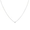 Maya Brenner Women's Diamond Layering Necklace - White Gold - 16" In Metallic