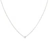 Maya Brenner Women's Diamond Layering Necklace - White Gold - 18" In Metallic