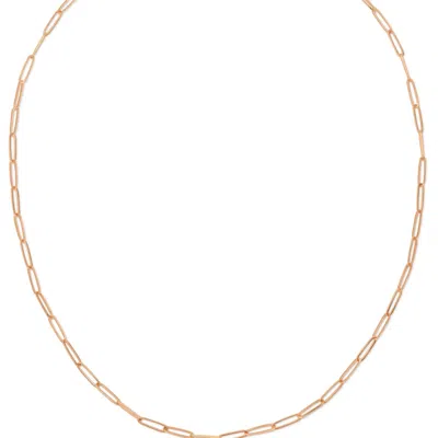 Maya Brenner Women's Element Long Link Chain - 14k Rose Gold - 16"