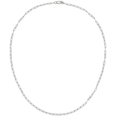 Maya Brenner Women's Element Short Link Chain - 14k White Gold - 18"