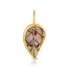 Maya Brenner Women's Gold Abalone Leaf Charm In Gold