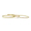 Maya Brenner Women's Gold Delicate Trio Stacking Rings In Gold