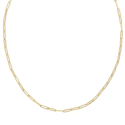 Maya Brenner Women's Gold Element Long Link Chain - 18"