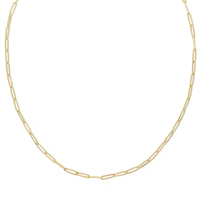 Maya Brenner Women's Gold Element Long Link Chain - 20"