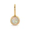 Maya Brenner Women's Gold Opal Dangle Charm In Gold