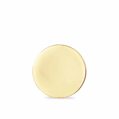 Maya Brenner Women's Gold Solid Eclipse Earring - Small