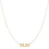Maya Brenner Women's Pavé Mum Necklace - Yellow Gold In Gold