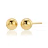 Maya Brenner Women's Preppy Posts - Yellow Gold In Gold