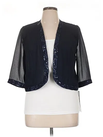 Pre-owned Maya Brooke Kimono In Blue