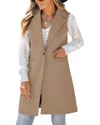 Maya Rosa Vest In Brown