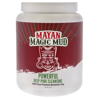 Mayan Magic Mud Powerful Deep Pore Cleansing Bentonite Clay By  For Unisex - 32 oz Cleanser In Transparent