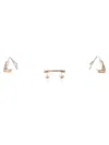 Maybach Eyewear Champagne Gold - Chocolate/cream Marbled Titanium Glasses In Multi