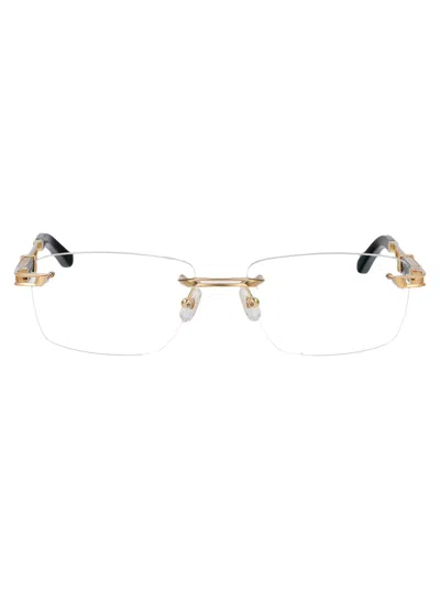 Maybach Eyewear Gold Titanium Glasses