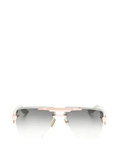 Maybach Eyewear Pilot Sunglasses In Black