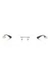Maybach Eyewear Regent I Rectangle-frame Glasses In Rosa