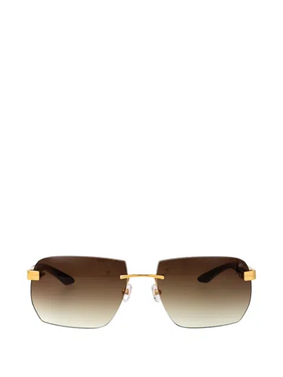 Maybach Eyewear The Artist Sun I Gold-tone Sunglasses