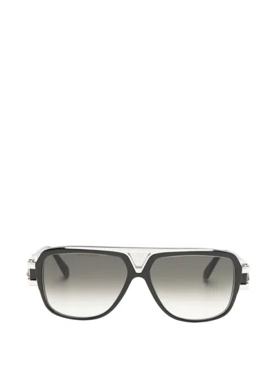 Maybach Eyewear The Boss I Pilot-frame Sunglasses In Black